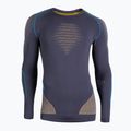 Férfi termoaktív felső UYN Evolutyon UW Shirt charcoal/gold/atlantic