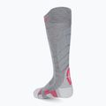 Női sízokni UYN Ski Touring silver/fuchsia 2
