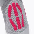 Női sízokni UYN Ski Touring silver/fuchsia 3