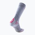 Női sízokni UYN Ski Touring silver/fuchsia 6