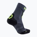 Férfi kerékpáros zokni UYN MTB anthracite/yellow fluo 6