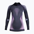 Női termikus pulóver UYN Evolutyon UW Shirt Turtle Neck anthracite melange/raspberry/purple 6
