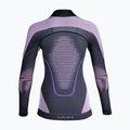 Női termikus pulóver UYN Evolutyon UW Shirt Turtle Neck anthracite melange/raspberry/purple 7
