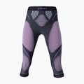Női termoaktív nadrág UYN Evolutyon UW Medium anthracite melange/raspberry/purple 5