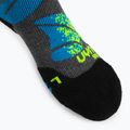 Gyermek sí zokni UYN Ski Junior medium grey melange/turquoise 4