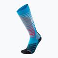 Női snowboard zokni UYN Ski Snowboard turquoise/black 5