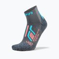 Női zokni UYN Trekking Approach Low Cut grey/turquoise