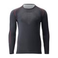 Férfi termoaktív pulóver UYN Evolutyon Comfort UW Shirt charcoal/white/red 4