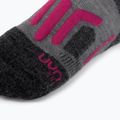Női sízokni UYN Ski Merino light grey/pink 5