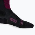 Női sízokni UYN Ski One Biotech black/purple 4