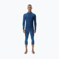 Férfi termoaktív pulóver UYN Elevatyon Biomorph Turtle Neck blue atoll 2
