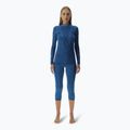 Női termoaktív felső UYN Elevation Biomorph LS Turtle Neck blue atoll 2
