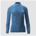 Női termoaktív felső UYN Elevation Biomorph LS Turtle Neck blue atoll 7