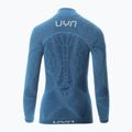 Női termoaktív felső UYN Elevation Biomorph LS Turtle Neck blue atoll 8