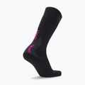 Női sízokni UYN Ski One Alpine Merino black/pink 6