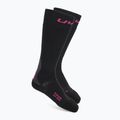 Női sízokni UYN Ski One Alpine Merino black/pink