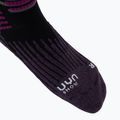 Női snowboardzokni UYN Ski Snowboard black/purple 3