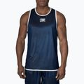 Férfi kétoldalas tank top Leone Double Face Boxing Singlet kék/vörös AB214