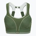 Sportmelltartó Shock Absorber Ultimate Run Bra greyish green