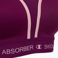 Sportmelltartó Shock Absorber Ultimate Run Bra Padded deep purple 3