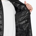 Férfi dzseki EA7 Emporio Armani Train Core ID Down Light Hoodie black/gold logo 5