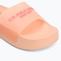 Női flip-flop U.S. Polo Assn. AMAMI009A szamóca/rózsaszín/fehér 7