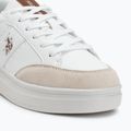 Férfi cipő U.S. Polo Assn. CODY003B fehér/világosbarna 7