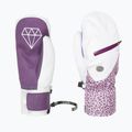 Női snowboard kesztyűk Level Pulsar Mitt pk white