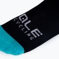 Férfi Alé Thermo Primaloft kerékpáros zokni fekete/kék L20066467 3