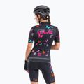 Női kerékpáros mez Alé Maglia Donna MC Butterfly fekete L21169401 4