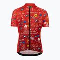 Gyermek kerékpáros mez Alé Maglia Mc Vibes piros L22228405