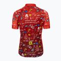 Gyermek kerékpáros mez Alé Maglia Mc Vibes piros L22228405 2