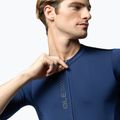 Férfi kerékpáros mez Alé Color Block navy blue 3