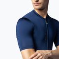Férfi kerékpáros mez Alé Color Block navy blue 4