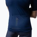 Férfi kerékpáros mez Alé Color Block navy blue 5