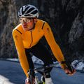Férfi kerékpáros pulóver Alé Warm Race yellow 8