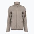 Női pulóver CMP 34H6386 toffee/cream