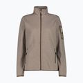 Női pulóver CMP 34H6386 toffee/cream
