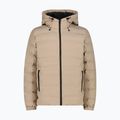 Férfi bélelt kabát CMP 35K3697 Fix Hood teak