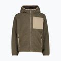 Férfi bélelt kabát CMP 36K2247 Fix Hood Parka teak mel