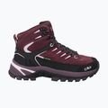 Női túracipők CMP Rigel 2.0 Mid Waterproof plum/soft pink
