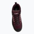 Gyermek túracipők CMP Rigel 2.0 Low Waterproof black berry/amaranto 5