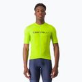 Férfi Castelli Prologo Lite electric lime/ mélyzöld kerékpáros mez