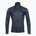 Férfi kerékpáros kabát Castelli Aria Shell belga kék