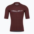 Férfi Castelli Prologo Lite mély bordó/ezüst szürke kerékpáros mez
