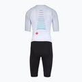 Női kerékpáros overall Castelli Free Sanremo 3 SS in white/black 2