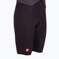 Női kerékpáros overall Castelli Free Sanremo 3 SS In dark night shade/vivid orange-bright rose 4