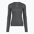 Női kerékpáros hosszú ujjú póló Castelli Medio Base Layer W melange gray
