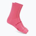 Női zokni Castelli Espresso 12 In rosa giro