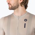 Férfi kerékpáros mez Castelli Drittone Logo clay/belgian blue 4